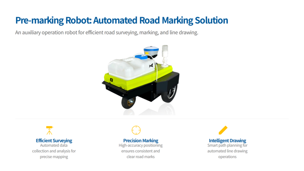 Pre-marking Robot: Automated Road Marking Solution