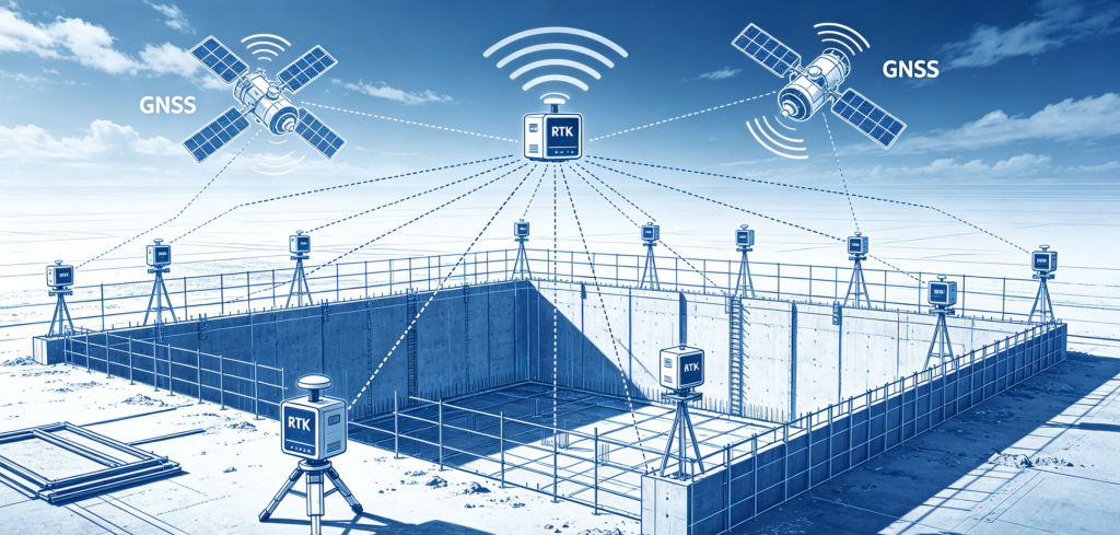 Principle of RTK for Foundation Pit Deformation Monitoring